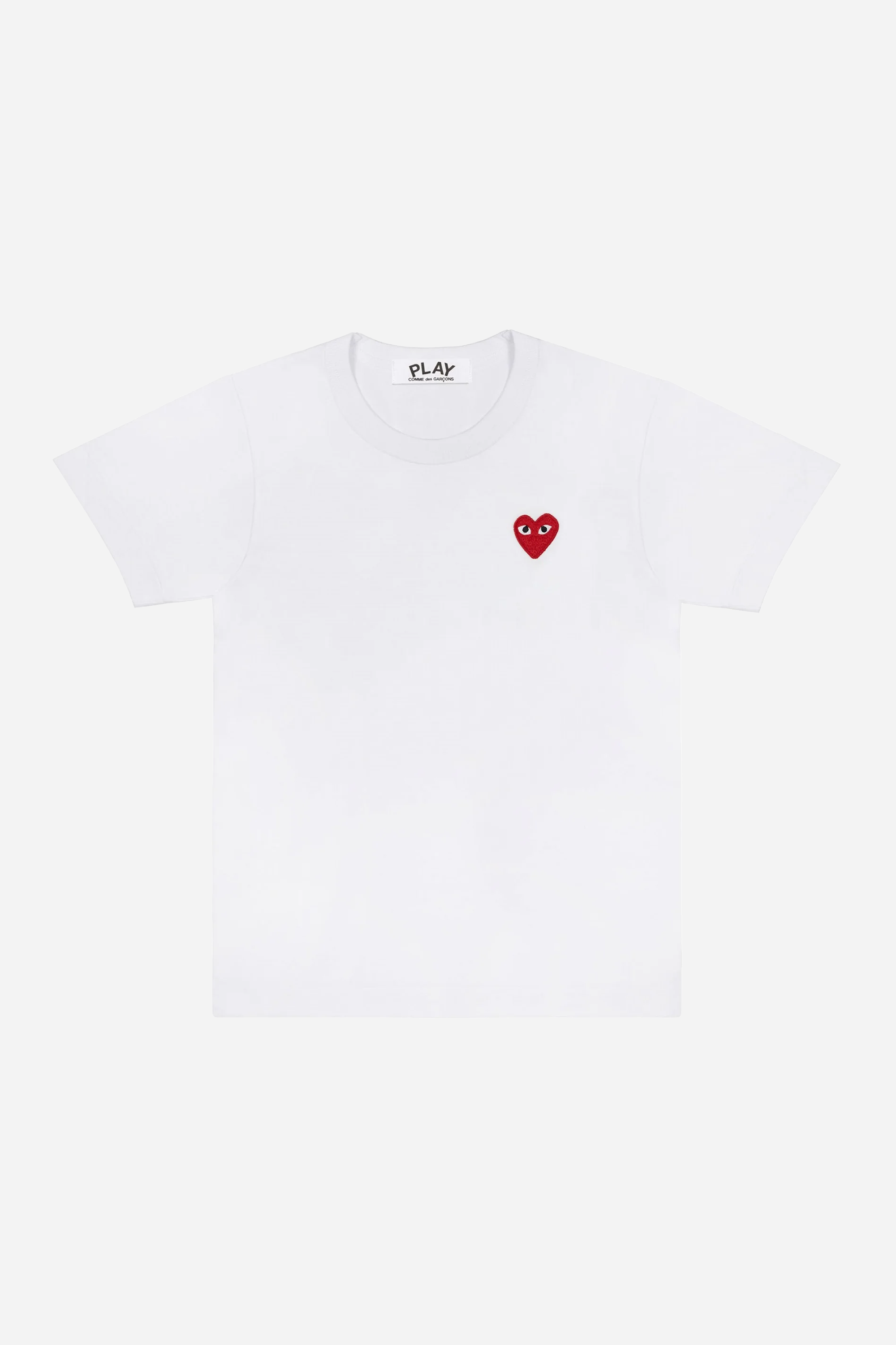 Comme des Garçons Play - Red Heart T-shirt White – STRØM