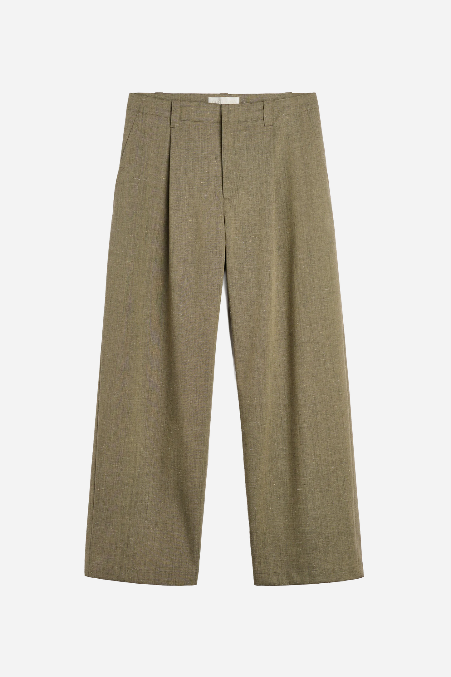 Still Chino Clay Flowy Fleck Wool