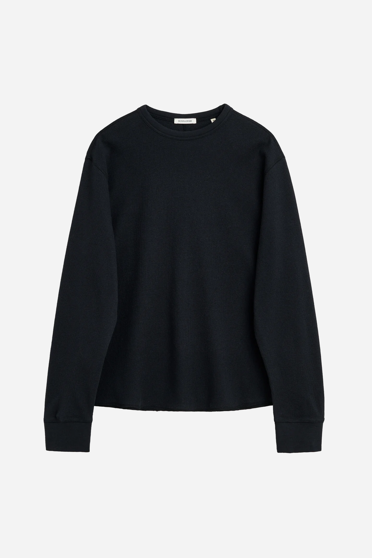 WOOL WAFFLE TEE LS