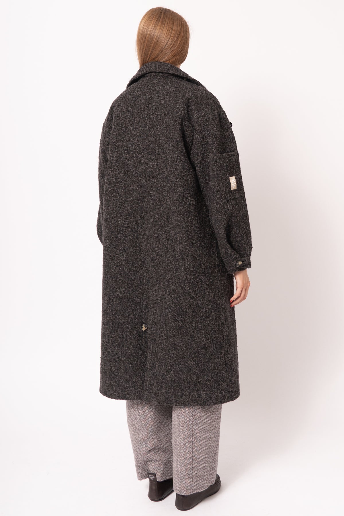 Betty Boucle Wool Coat