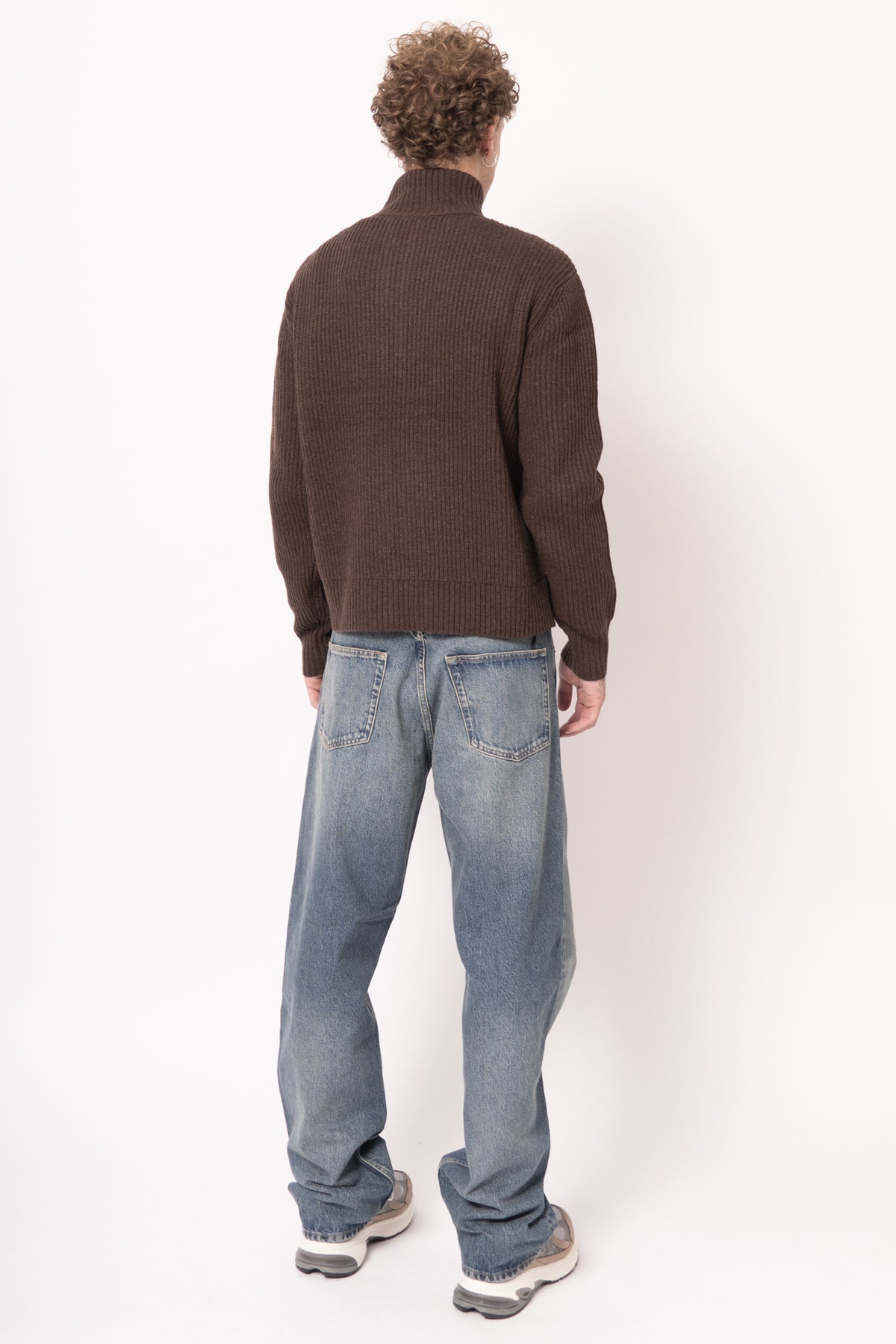 Shrunk Full Zip Bistre