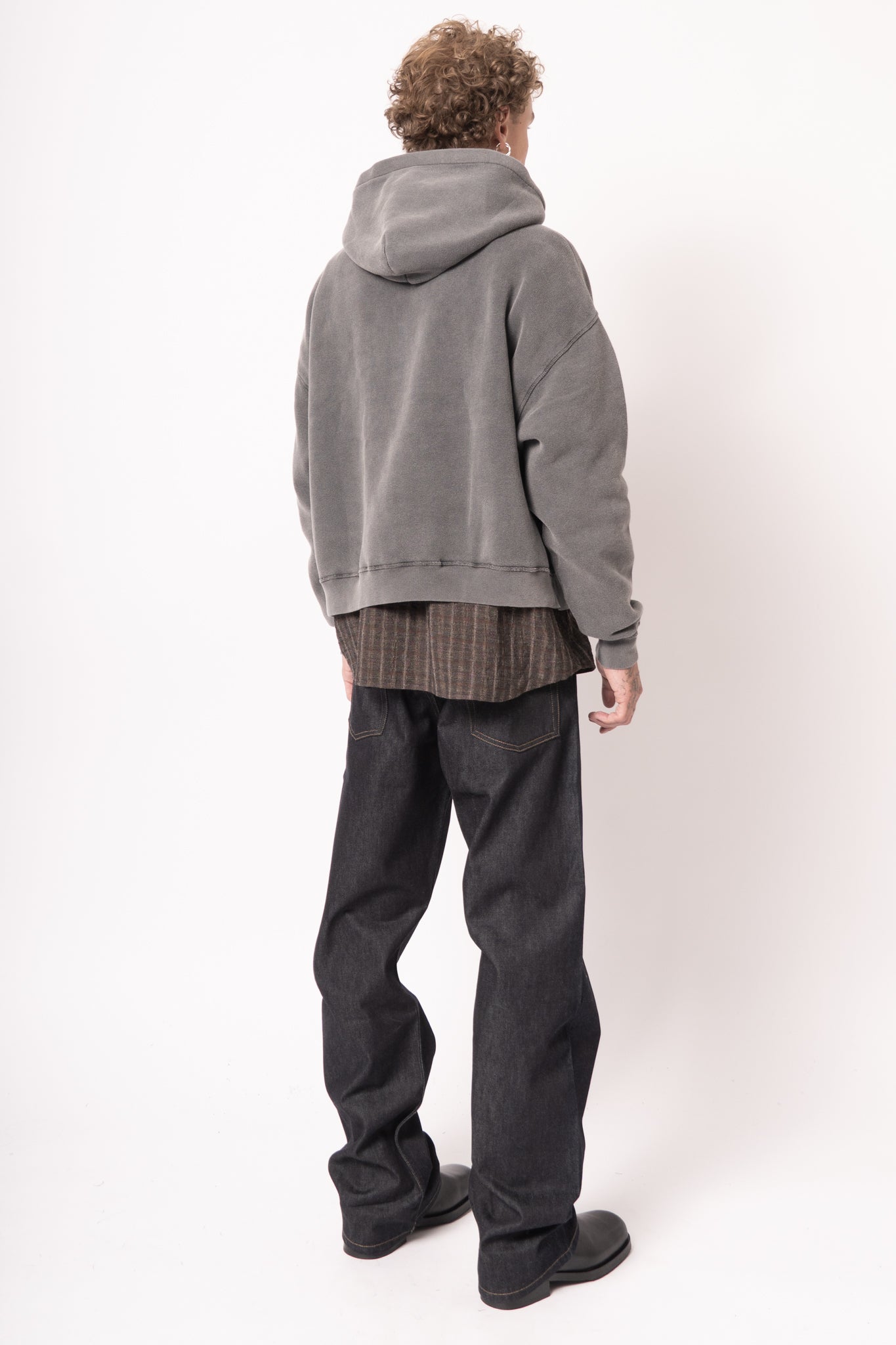 Hood Sweat Anthracite Washed