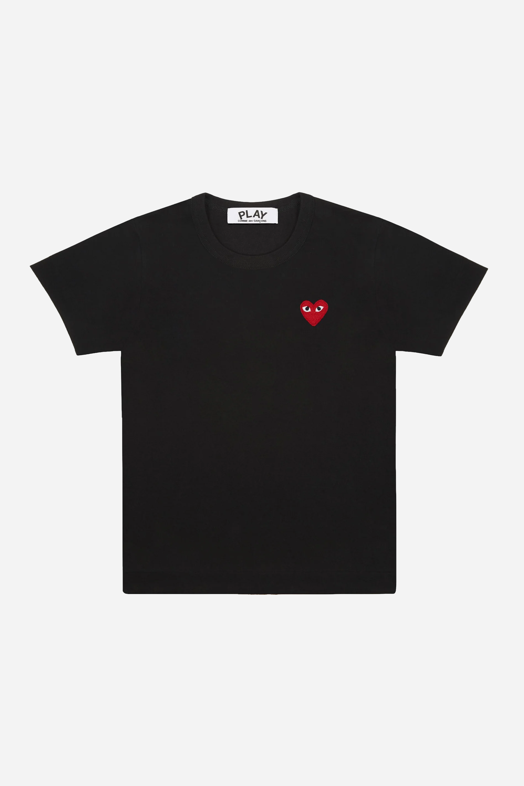 Comme des Garçons Play Red Heart T-shirt Black – STRØM