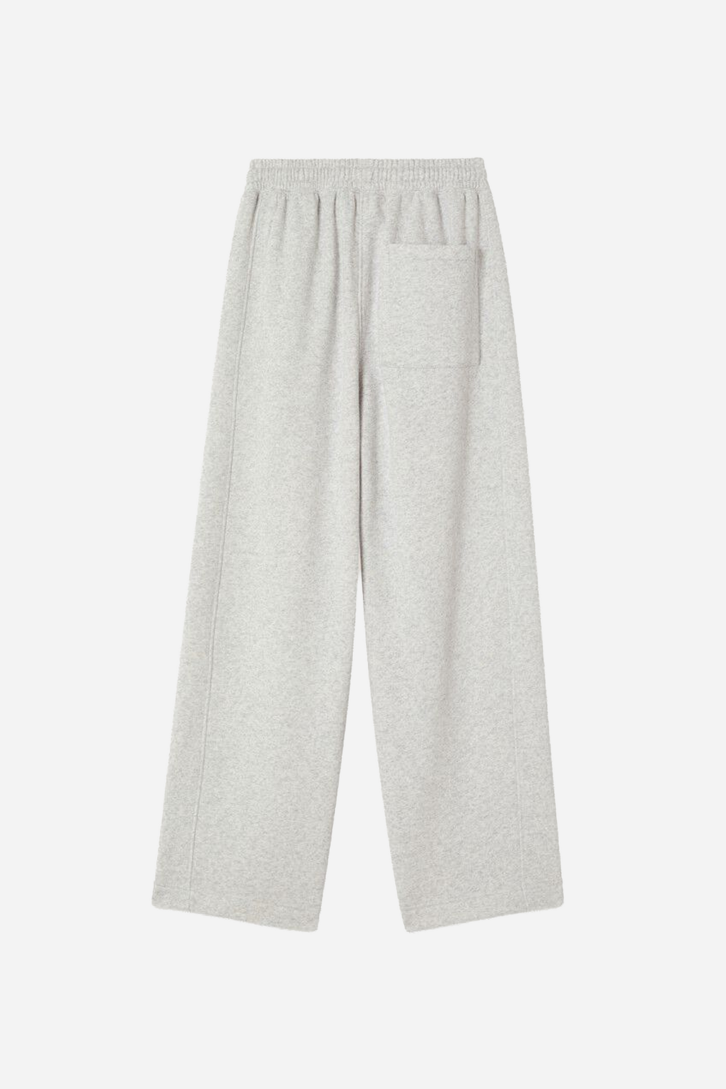 Jogging Droit Gris Chiné
