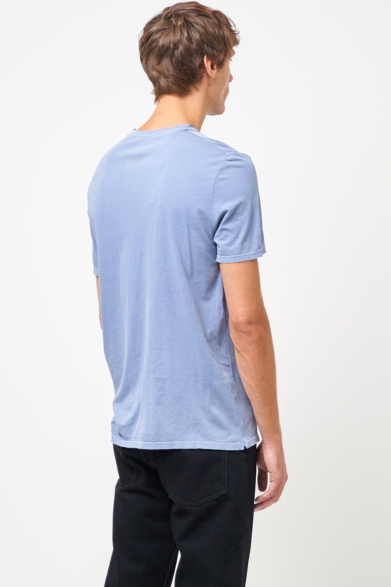 Devon T-Shirt Vintage Blue Grey