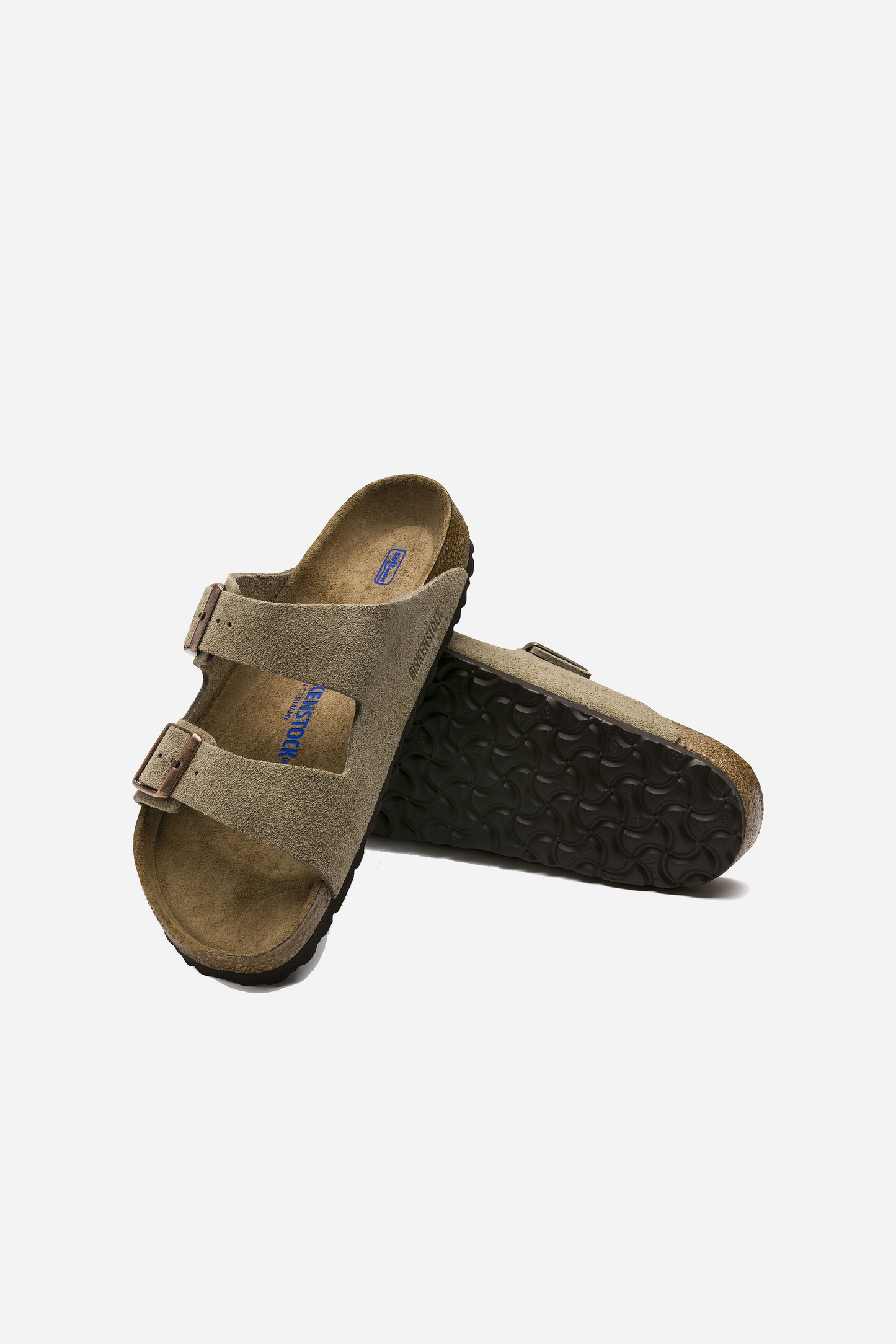 Arizona Narrow Fit Suede Taupe