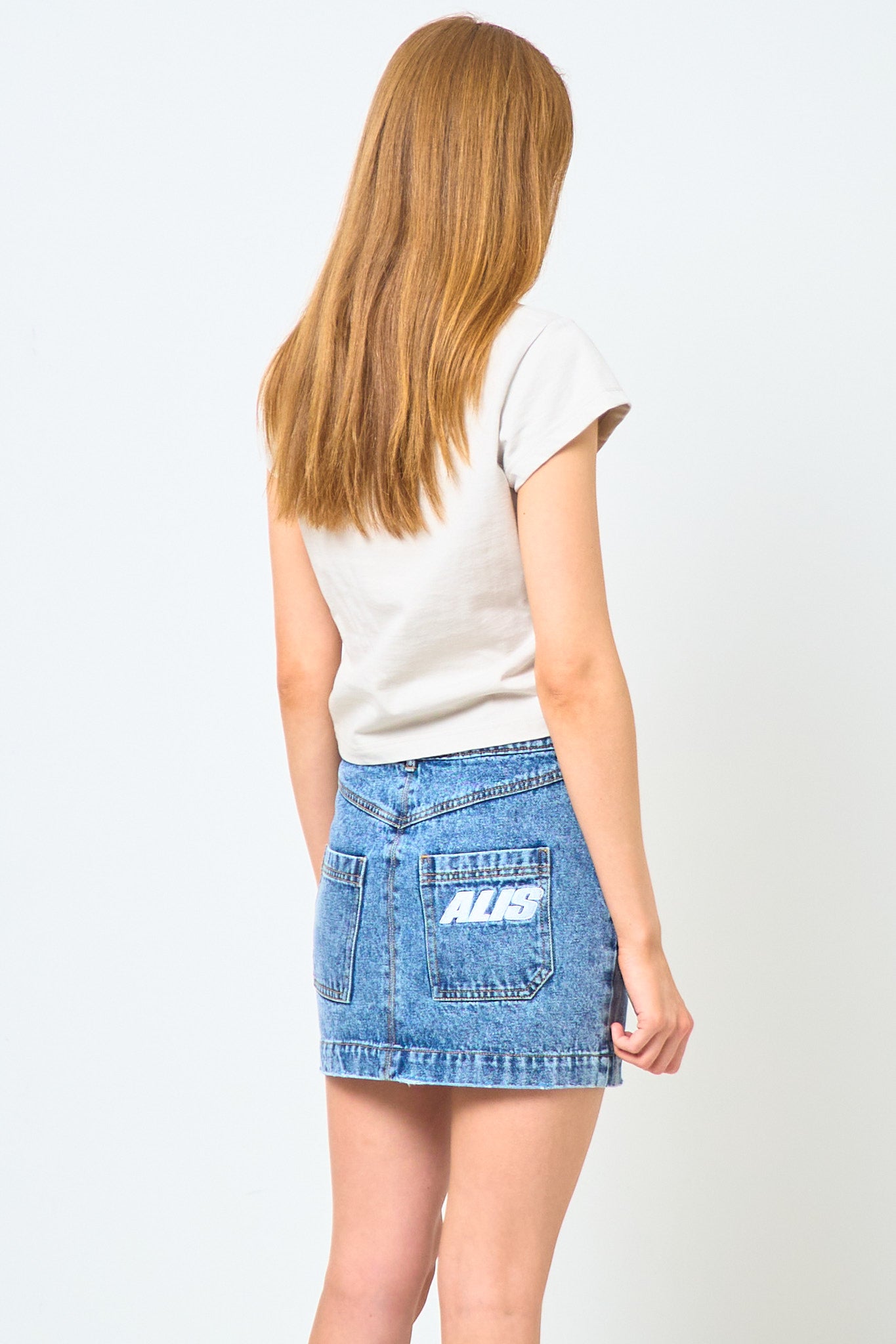 Ash Short Denim Skirt