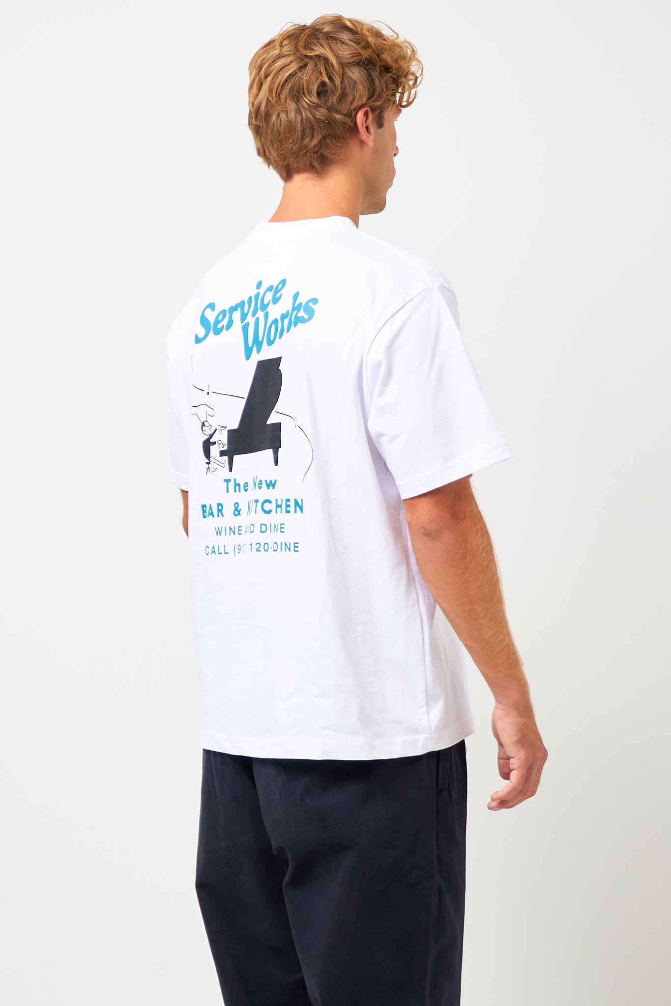 Bar + Kitchen Tee White