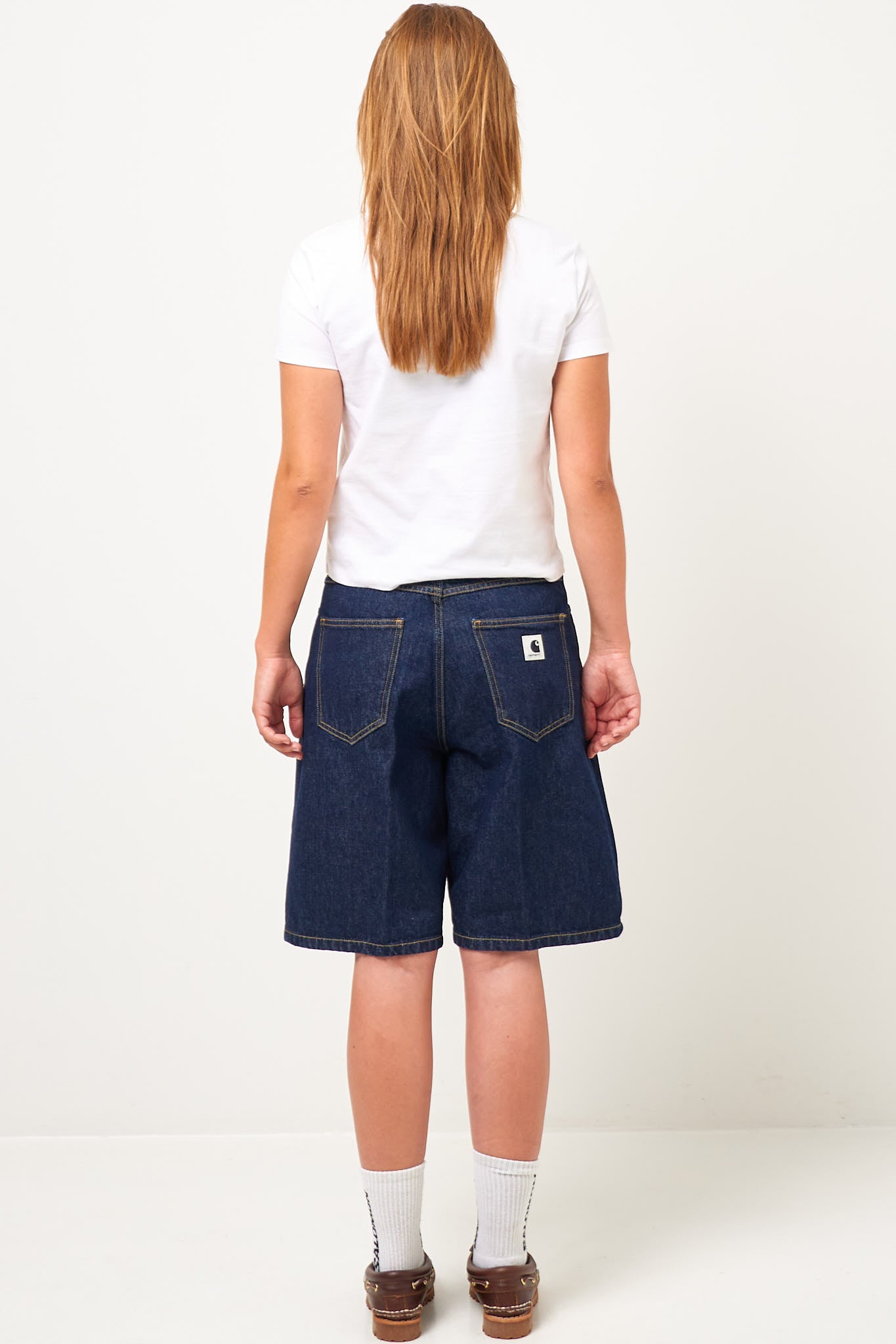 Brandon Shorts Blue Rinsed