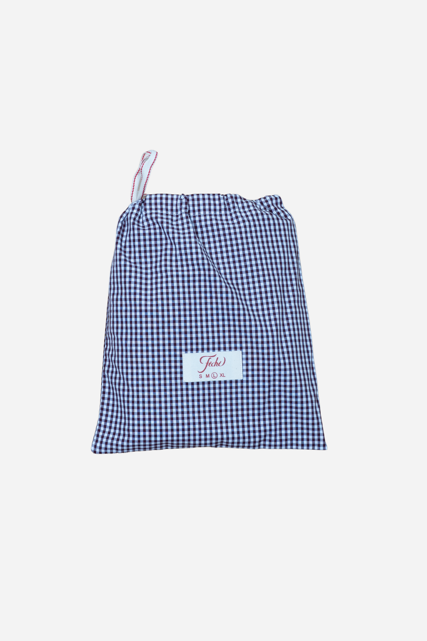 Burgundy Check Boxers