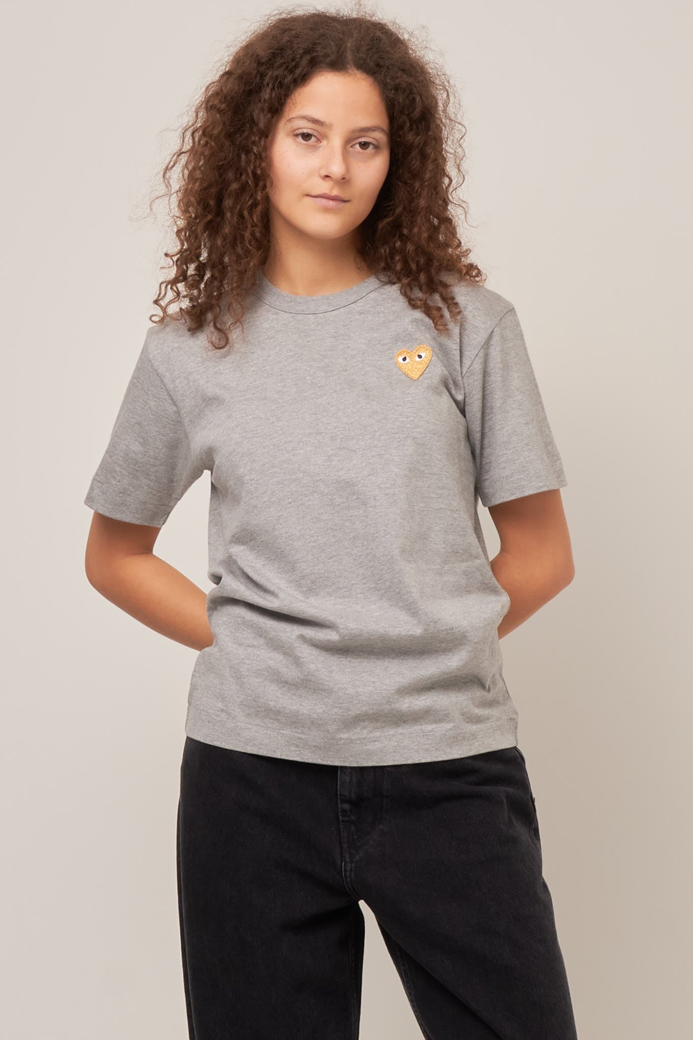 Garçons Play Comme De Garcon Maglietta Comme Des Garcons Play Red