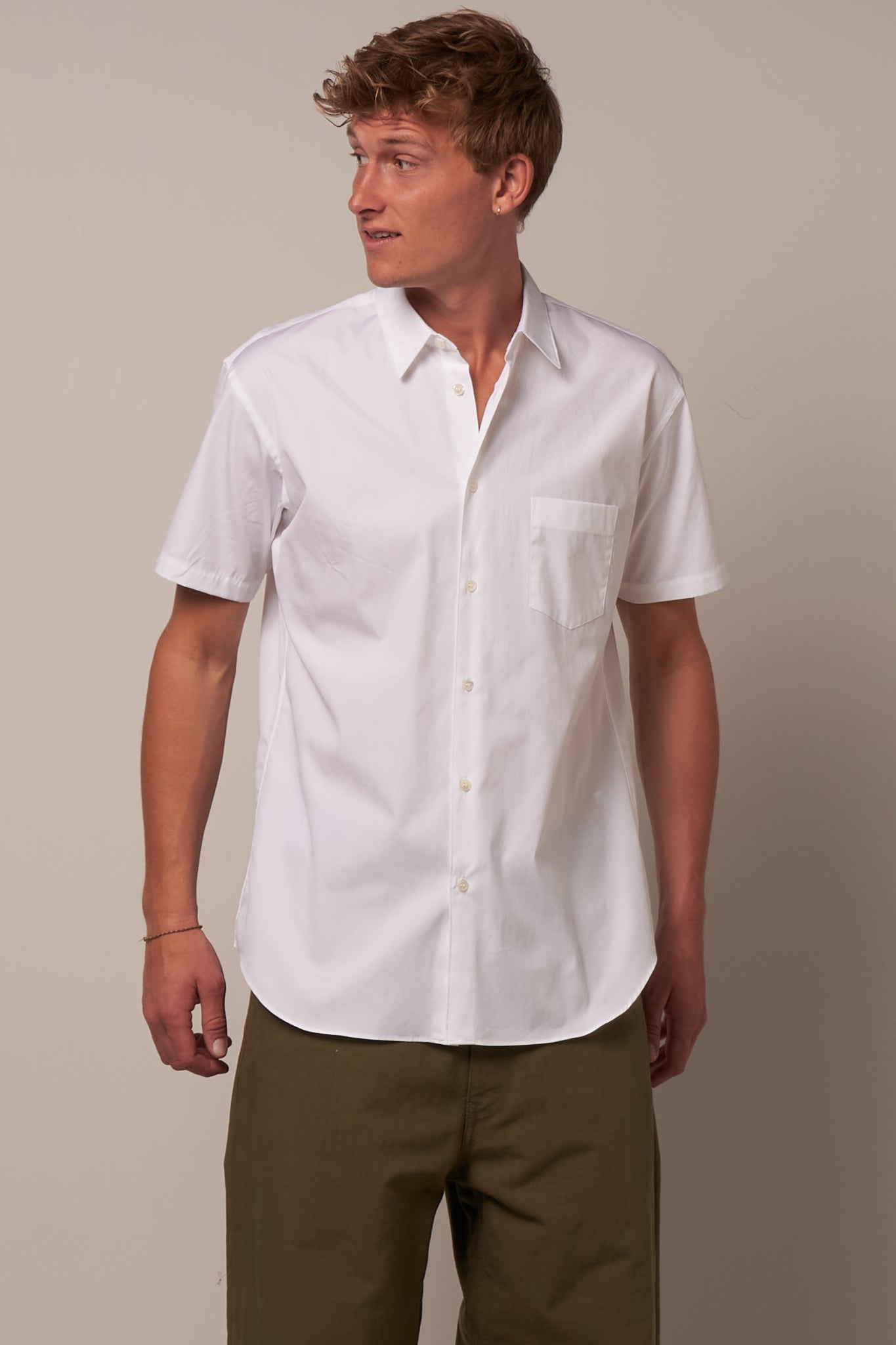 Comme des Garçons Shirt - Forever S/S Shirt White