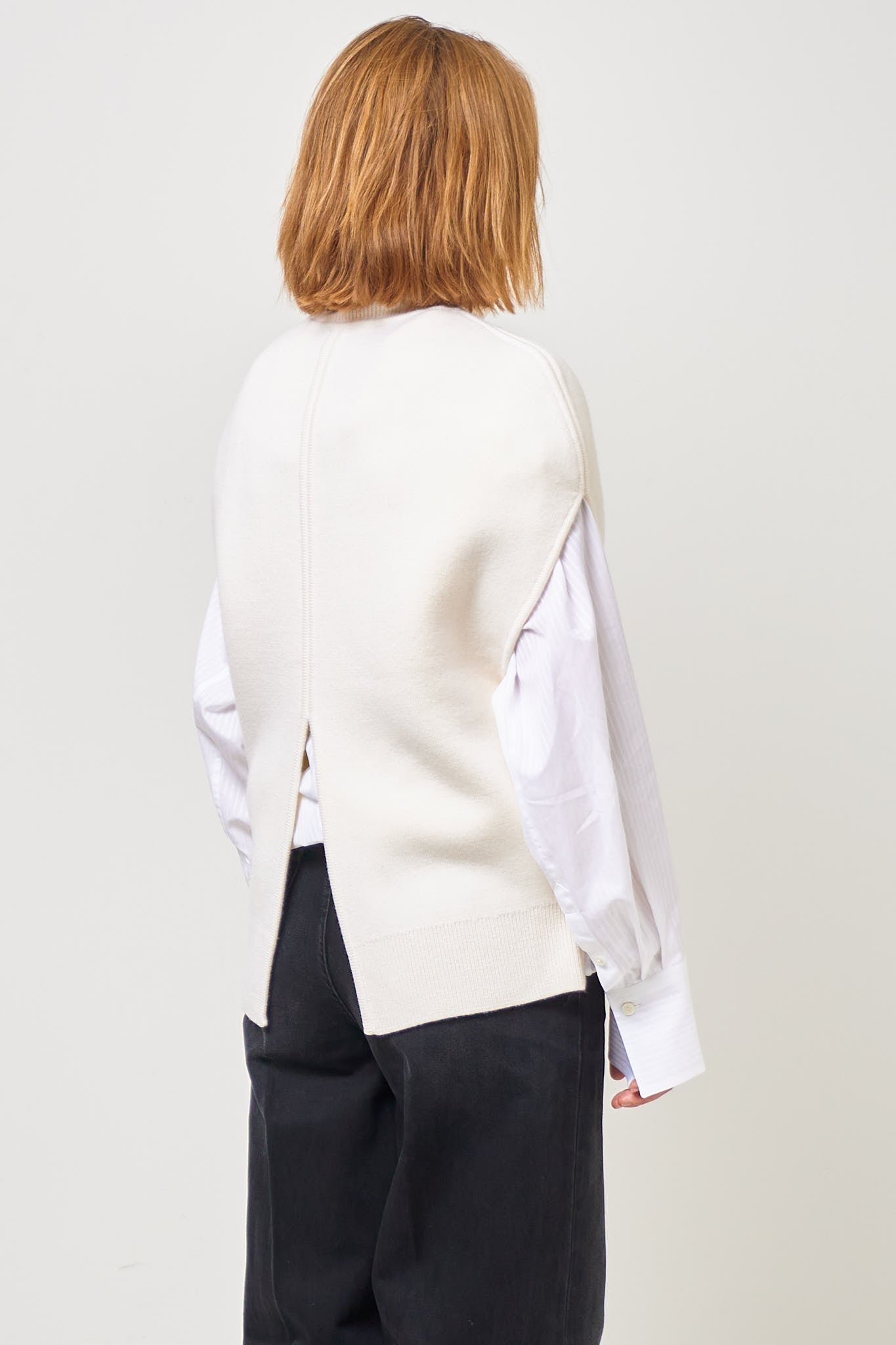 Double-Knit Cape Knit Milk