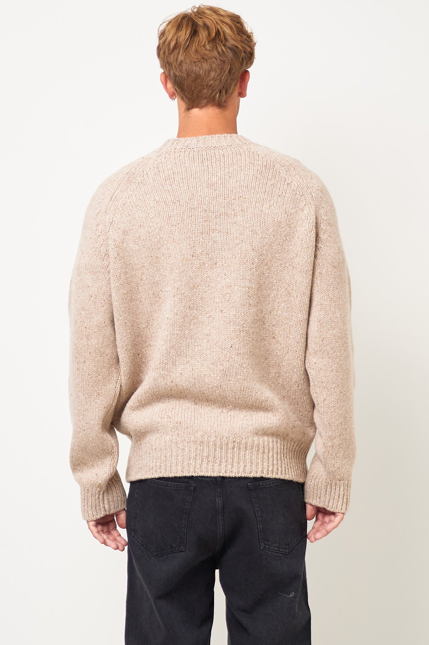 Harris Wool Knit Beige