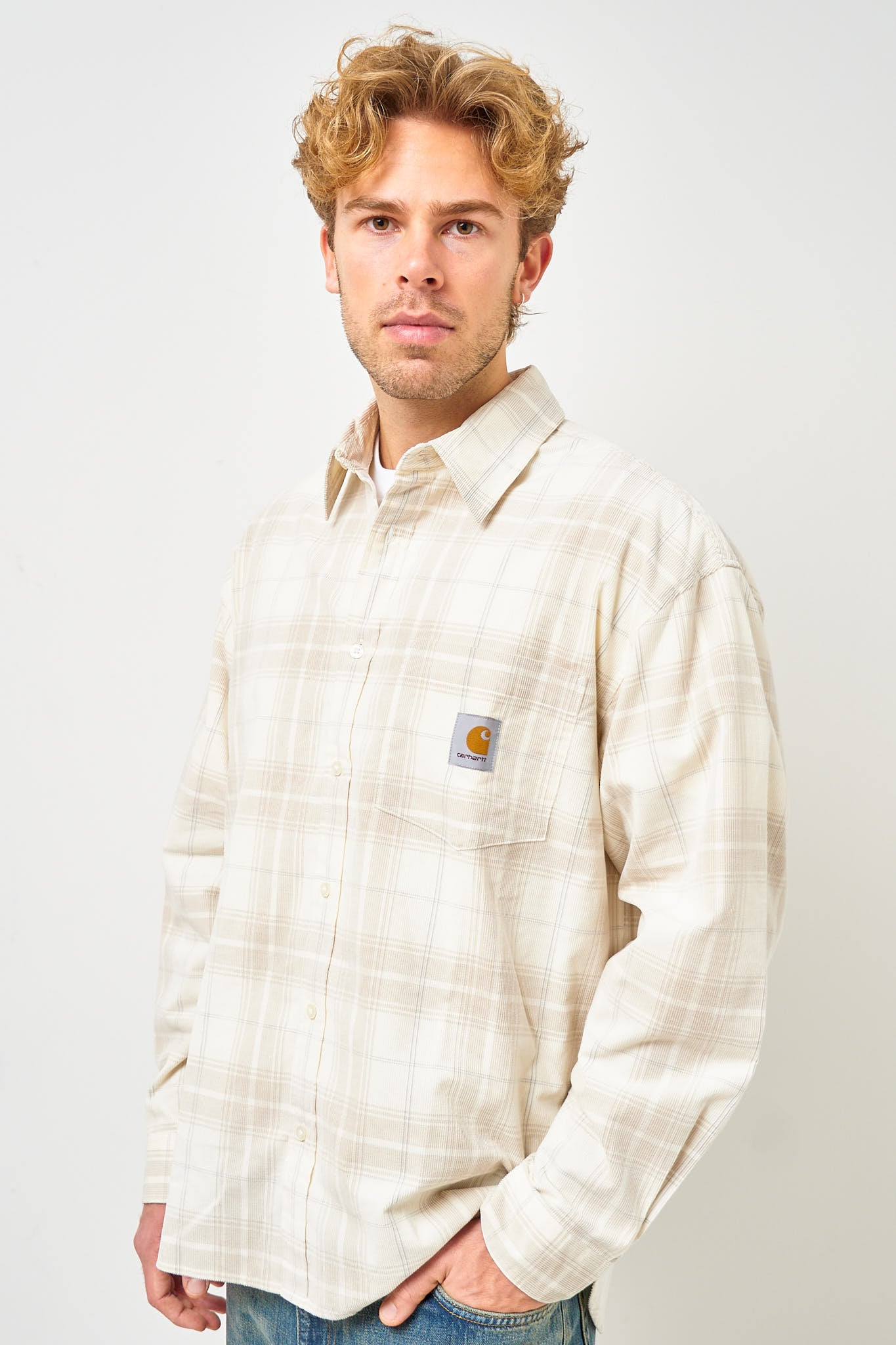 L/S Wilber Shirt Wilber Check/Natural