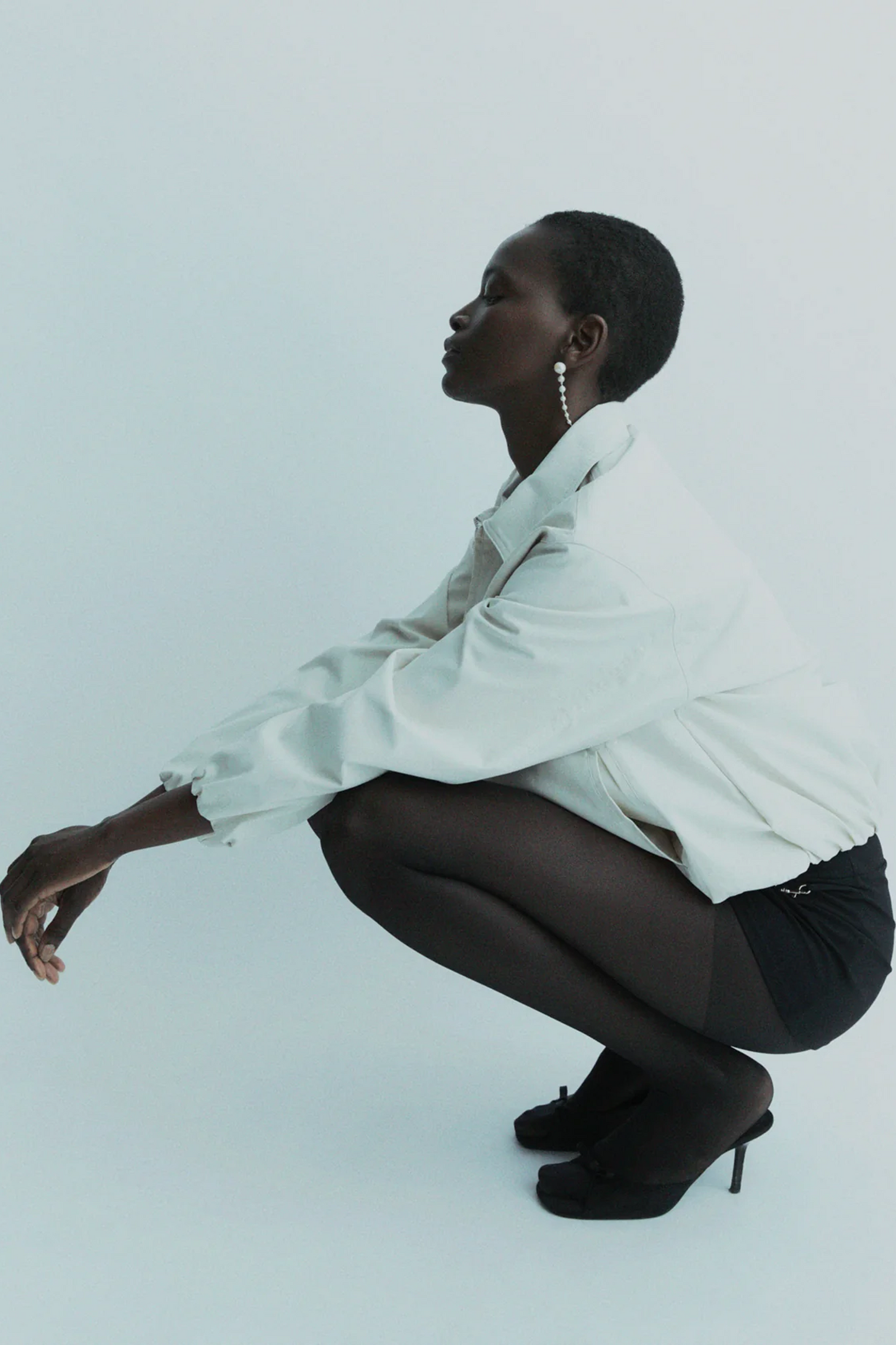 Lumora Chandelier Earring Silver