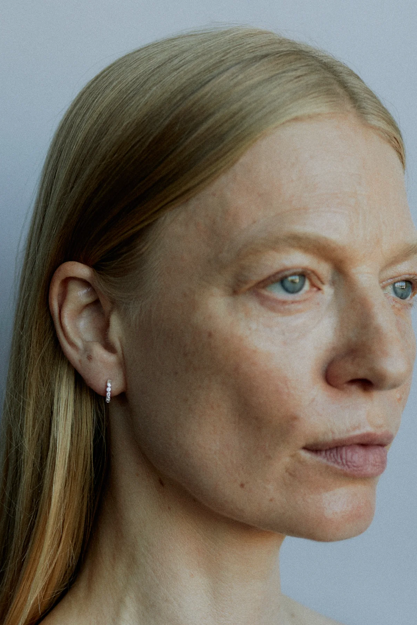 Oda Mini Hoop Silver