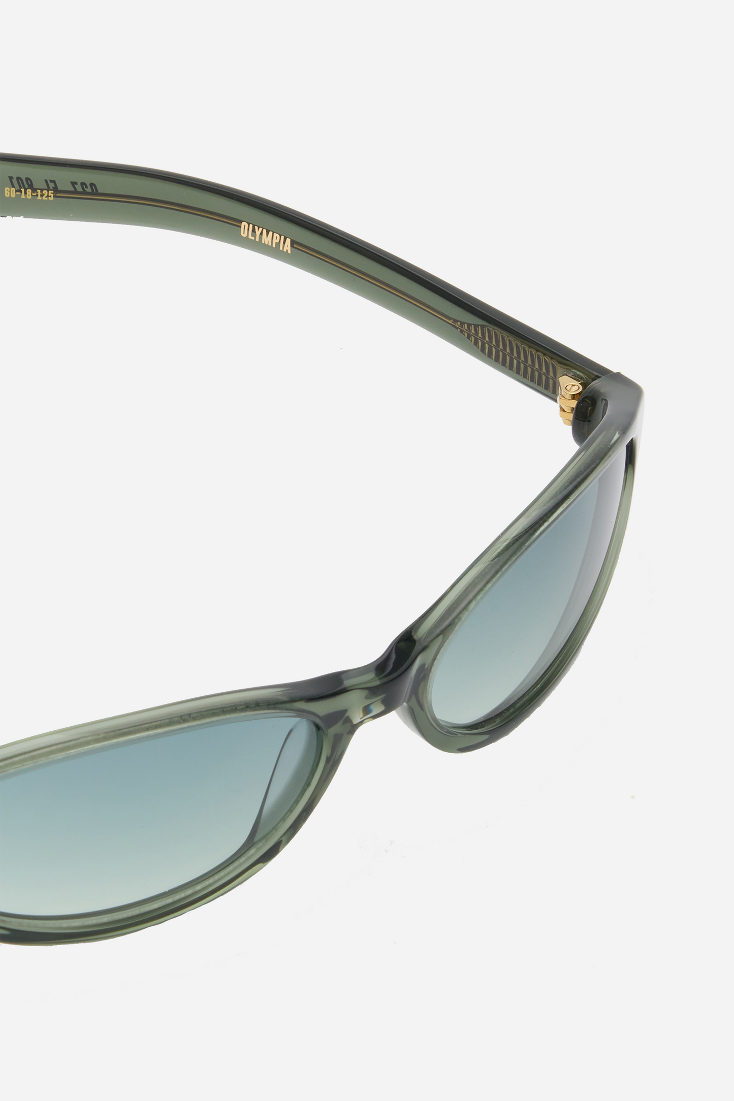 Olympia Crystal Duck Green/Green Gradient Lens
