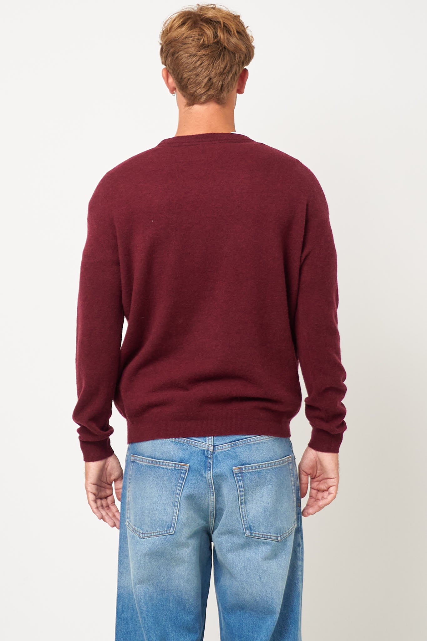 Raxow Sweater Garnet Melange