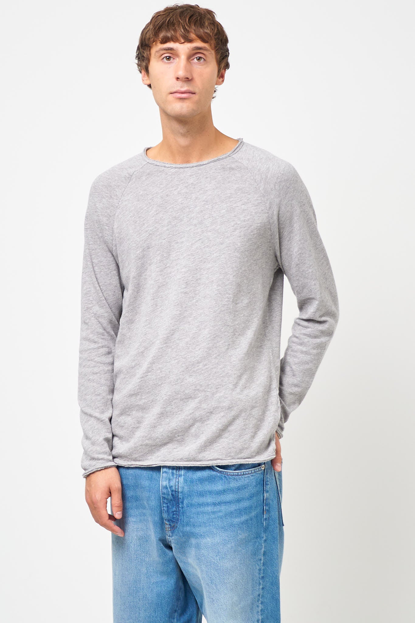 American Vintage Sonoma LS T-Shirt Heather Grey