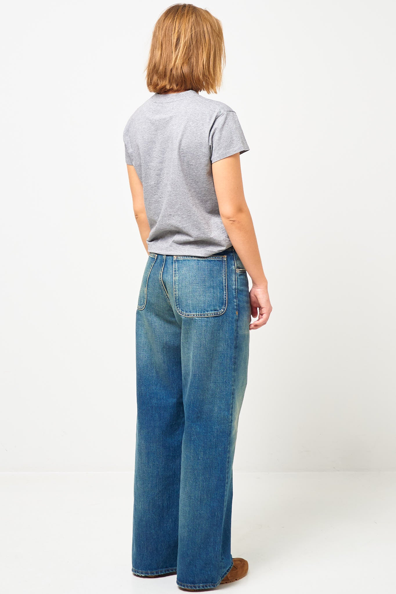 Super Wide Jeans Deep Vintage