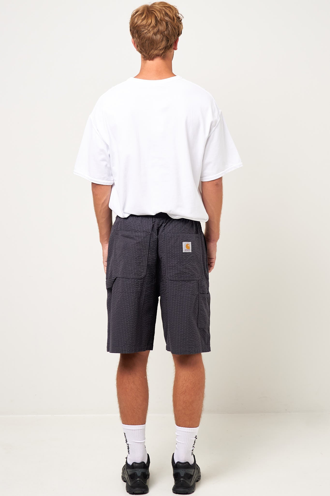 Toland Short Seersucker Stripe/Black