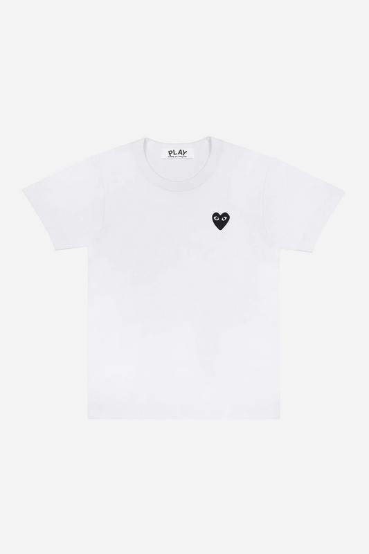 Black Heart T-shirt White