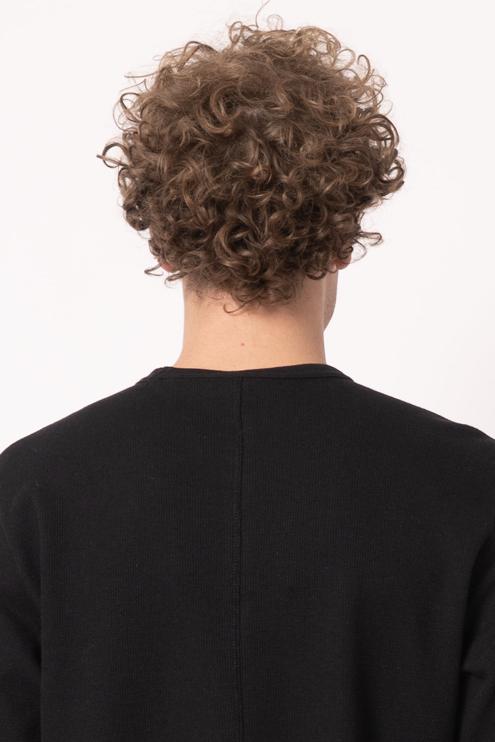 WOOL WAFFLE TEE LS