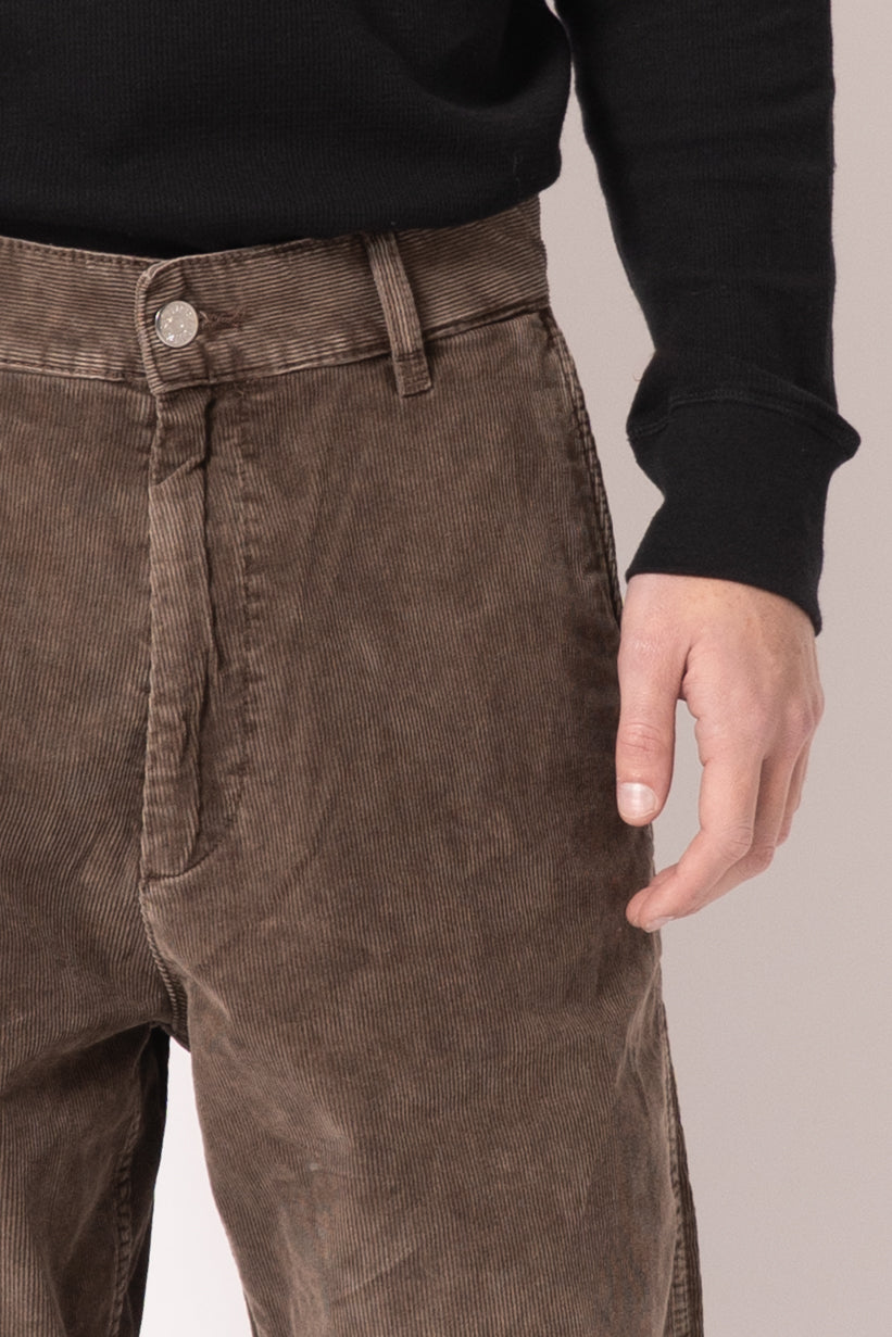 Wide Chino Cord Old Brown