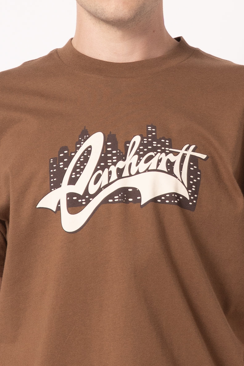 S/S Boogie Night T-Shirt WIP H Brown