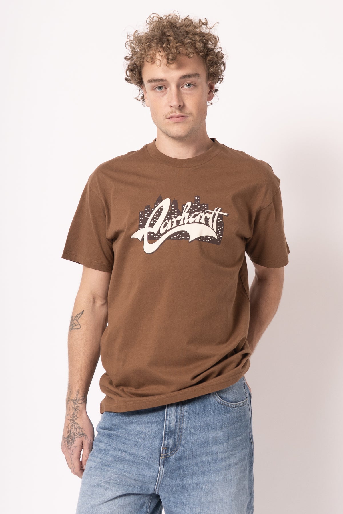S/S Boogie Night T-Shirt WIP H Brown