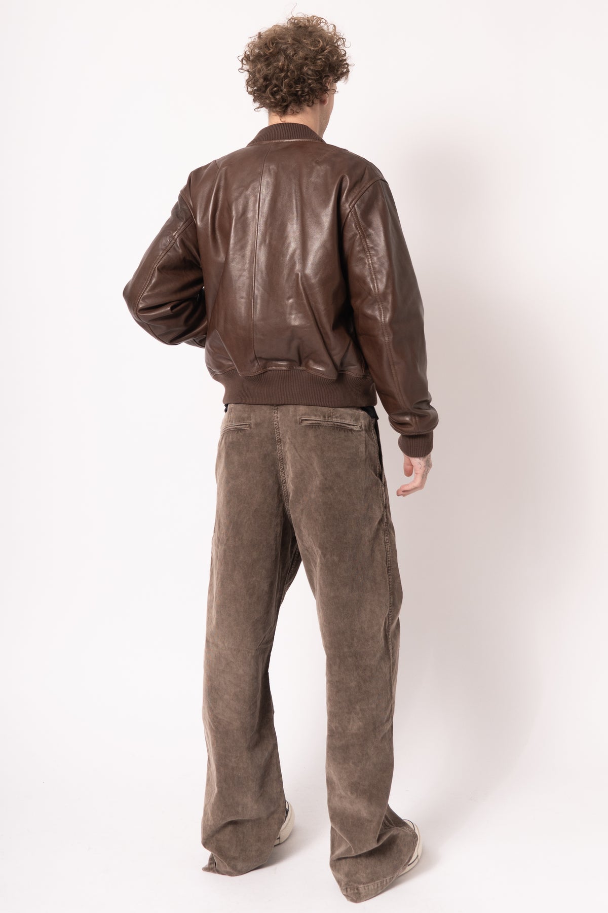 LEATHER FLIGHT JACKET