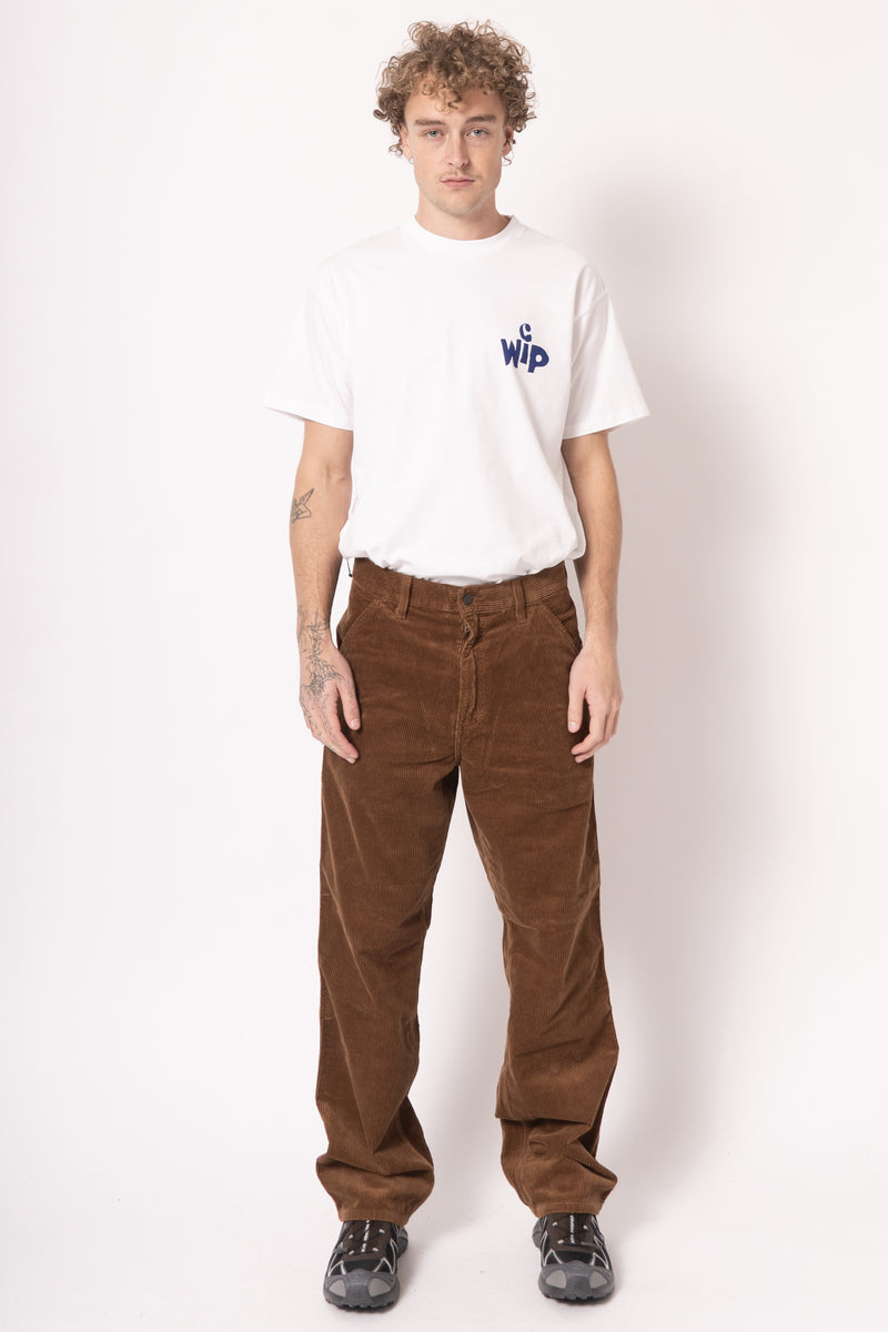 Simple Pant WIP H Brown Rinsed