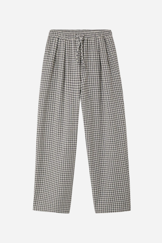 Pantalon Large Carreaux Br