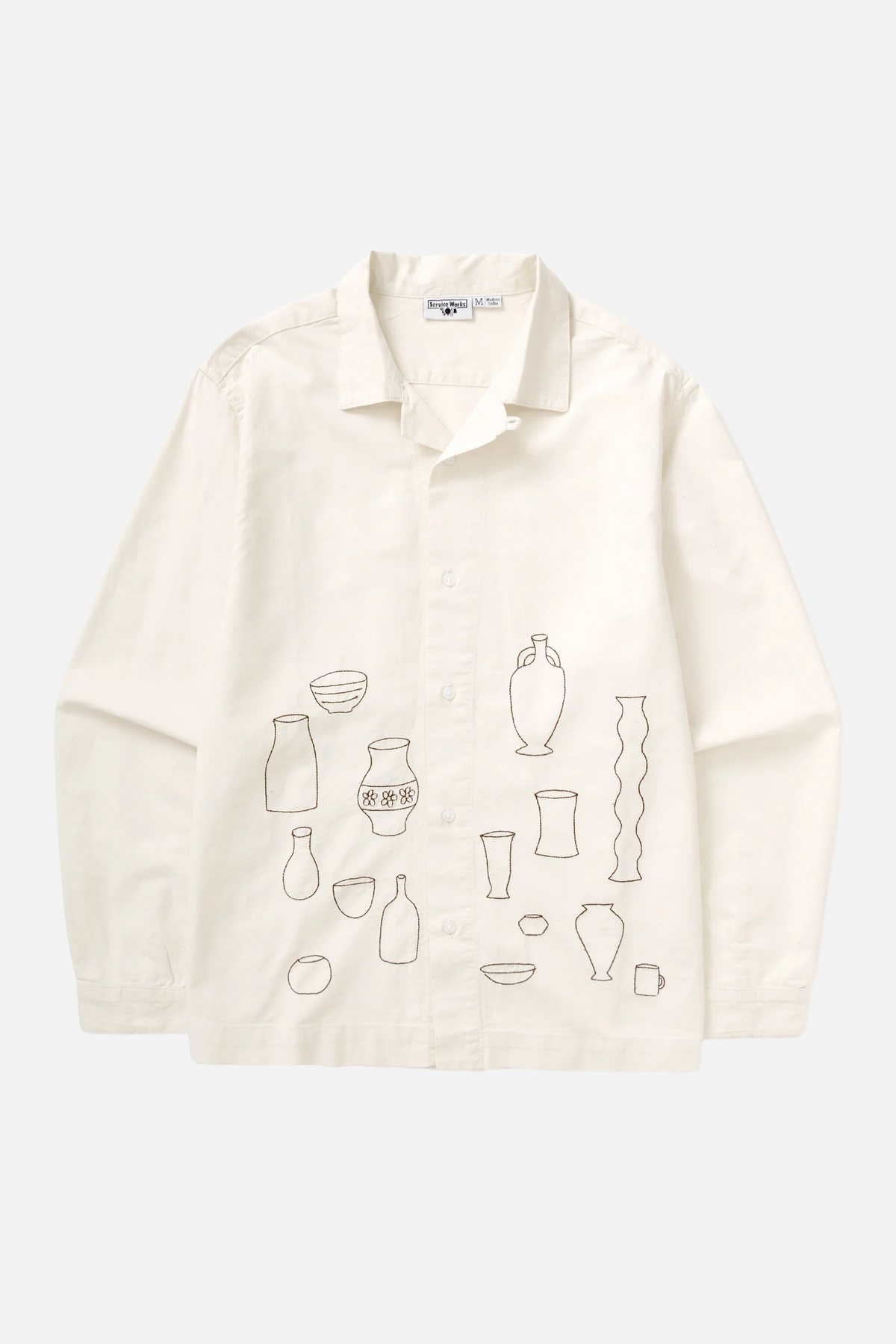 Ceramic Resort Shirt Off White