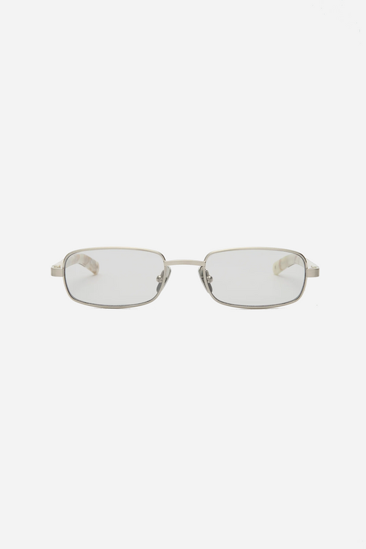 Sting Brushed Silver Light Grey Lens