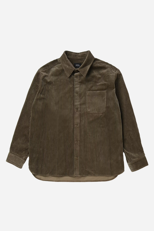 Surchemise Malo Logo Bae Taupe