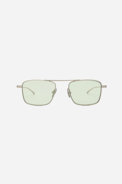Reed Brushed Silver/Chill Out Green Lens