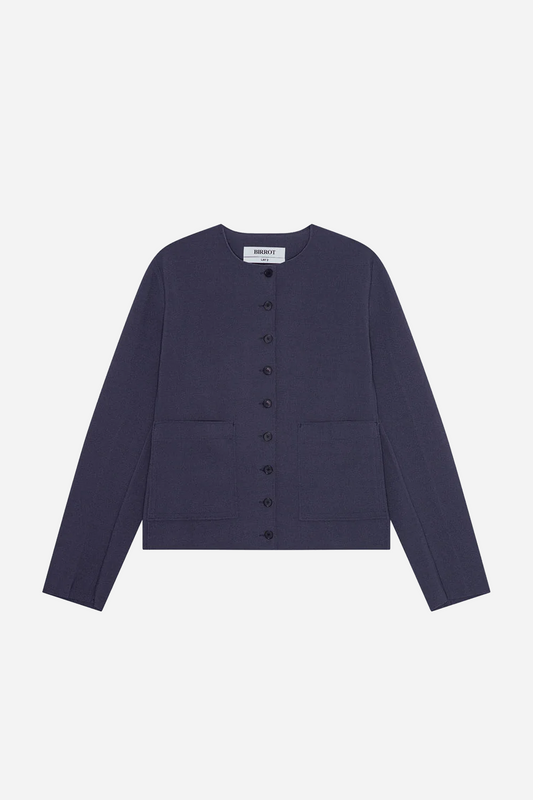 Lay2 Roundneck Jacket Mood Indigo