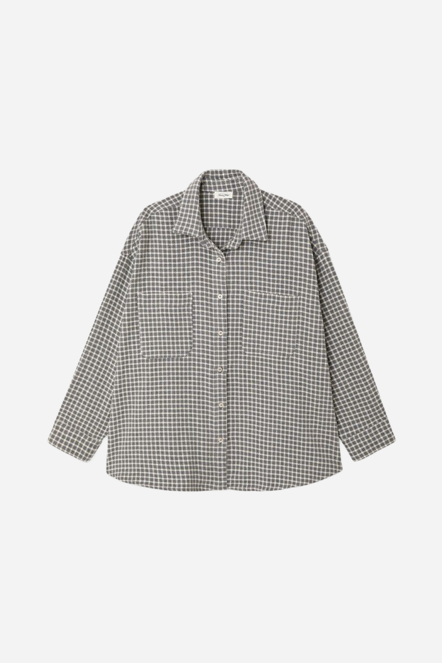 Chemise Longue Ample Ml Col Boutonne Carreaux Br
