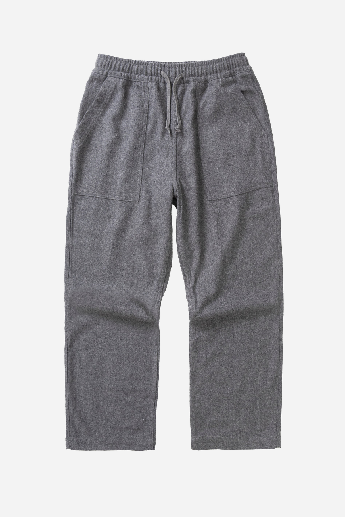 Flannel Chef Pants Charcoal