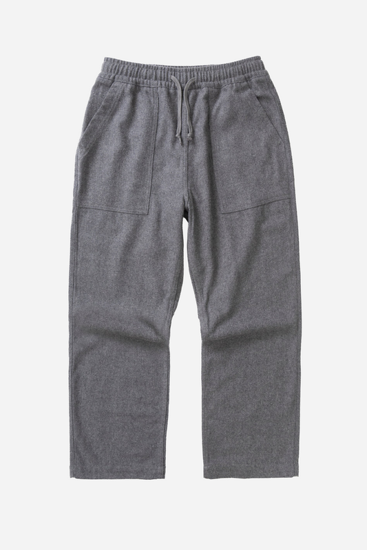 Flannel Chef Pants Charcoal