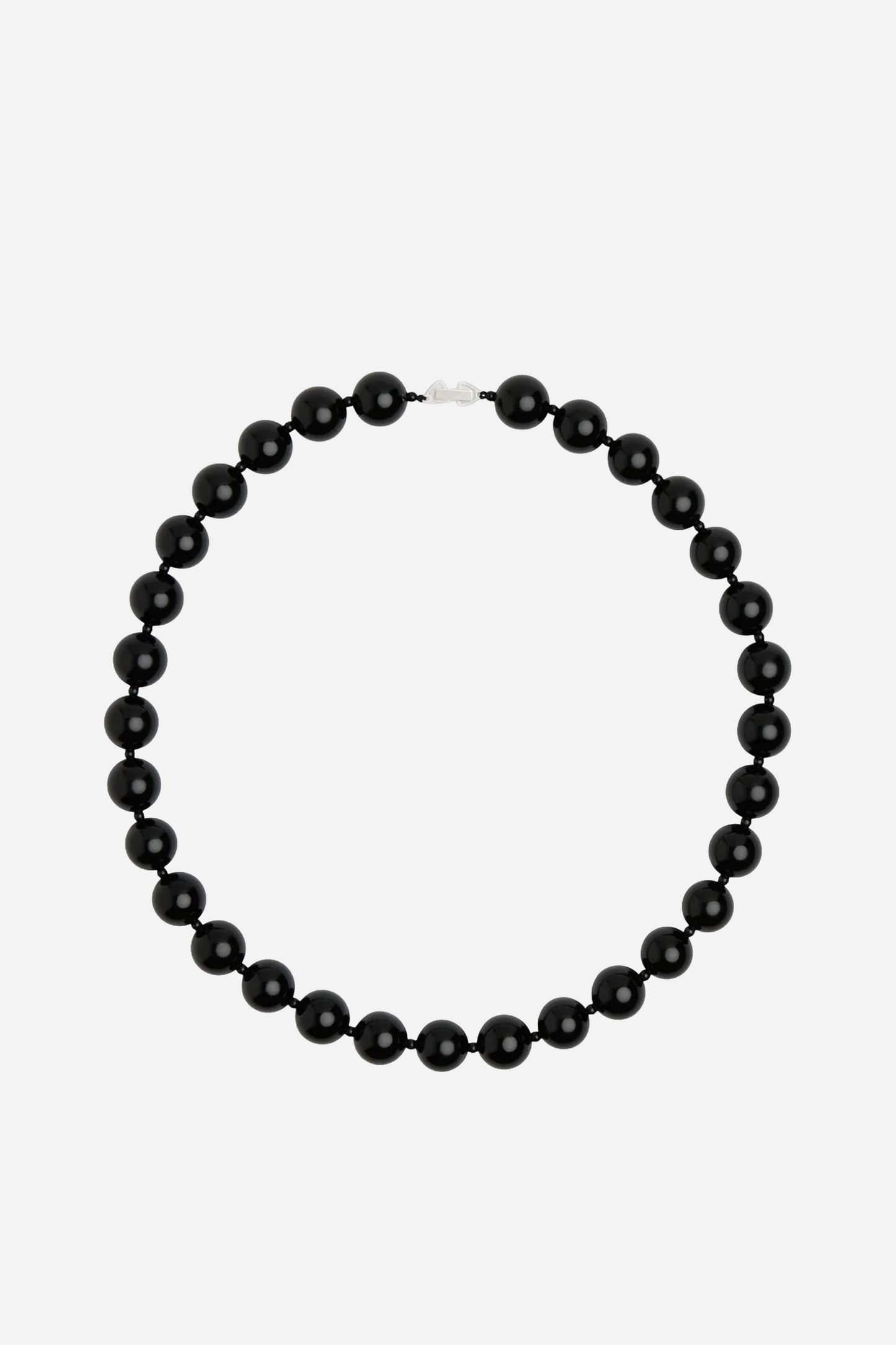 Dagny Stone Necklace Silver