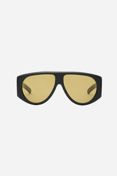 Berlyn Solid Black / Smoked Olive Lens