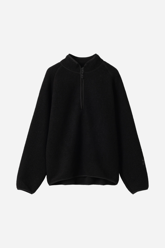 Kaldi Half Zip Black