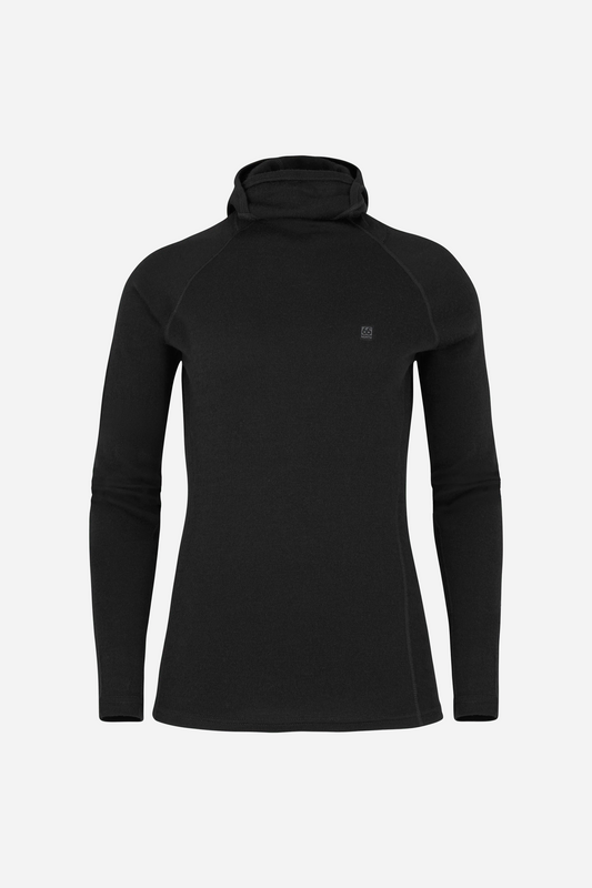 Básar Wmn's Hooded Black