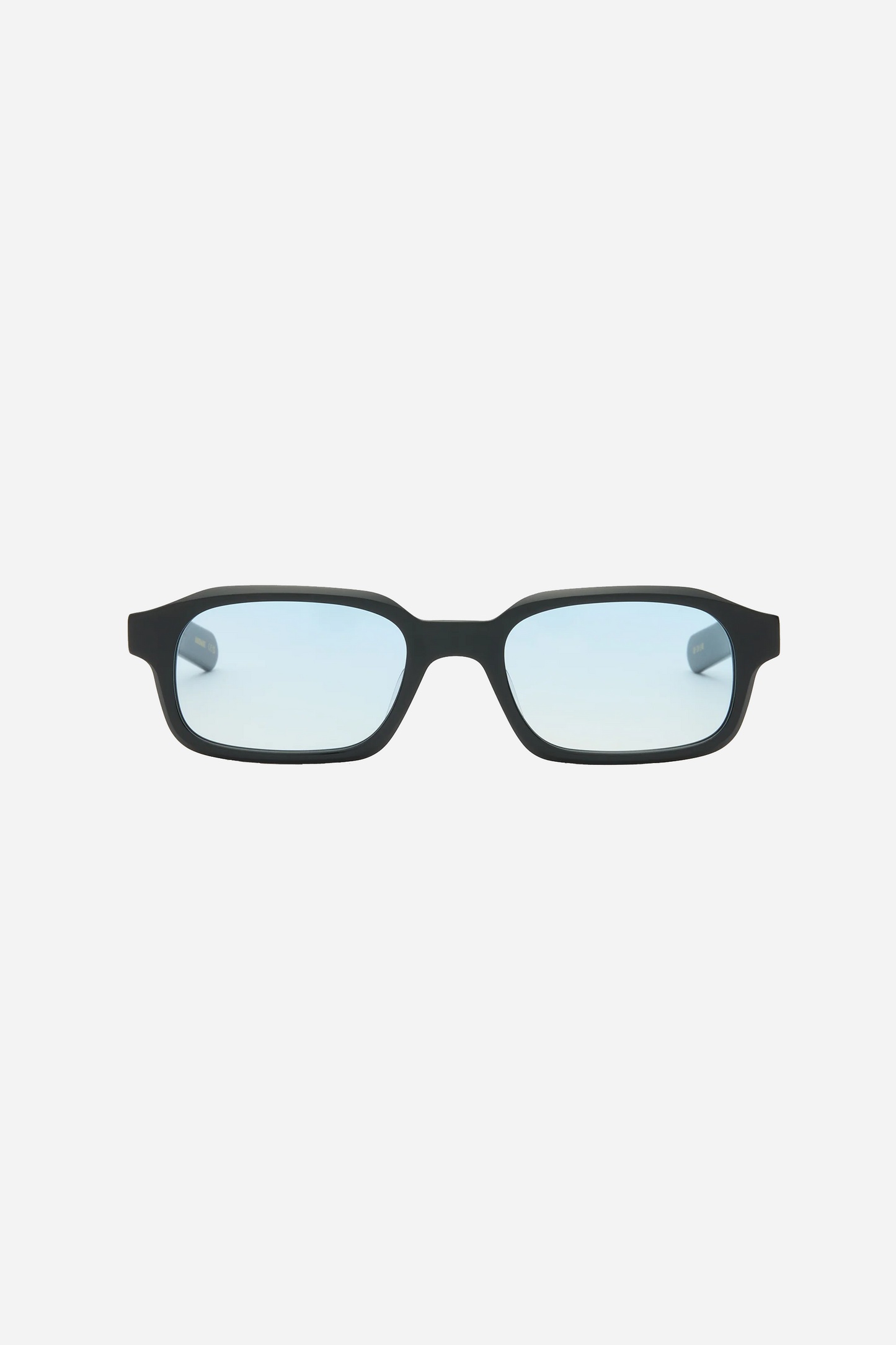 Hanky Solid Black Light Blue Gradient Lens