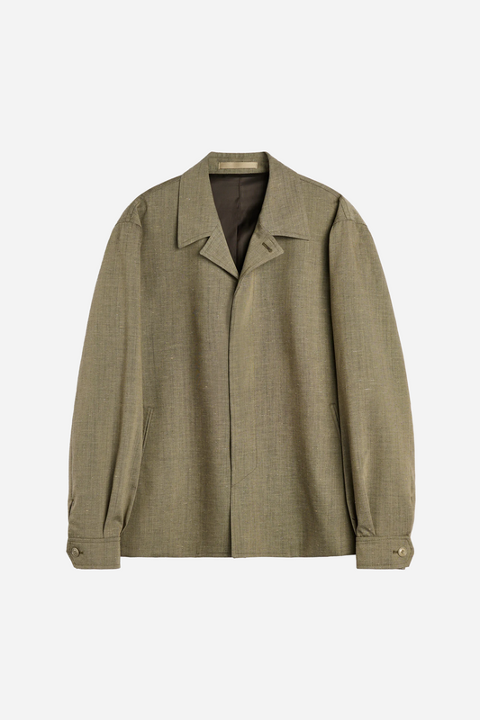 Pack Blazer Clay Flowy Fleck Wool