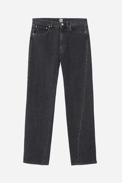Twisted Seam Denim Grey