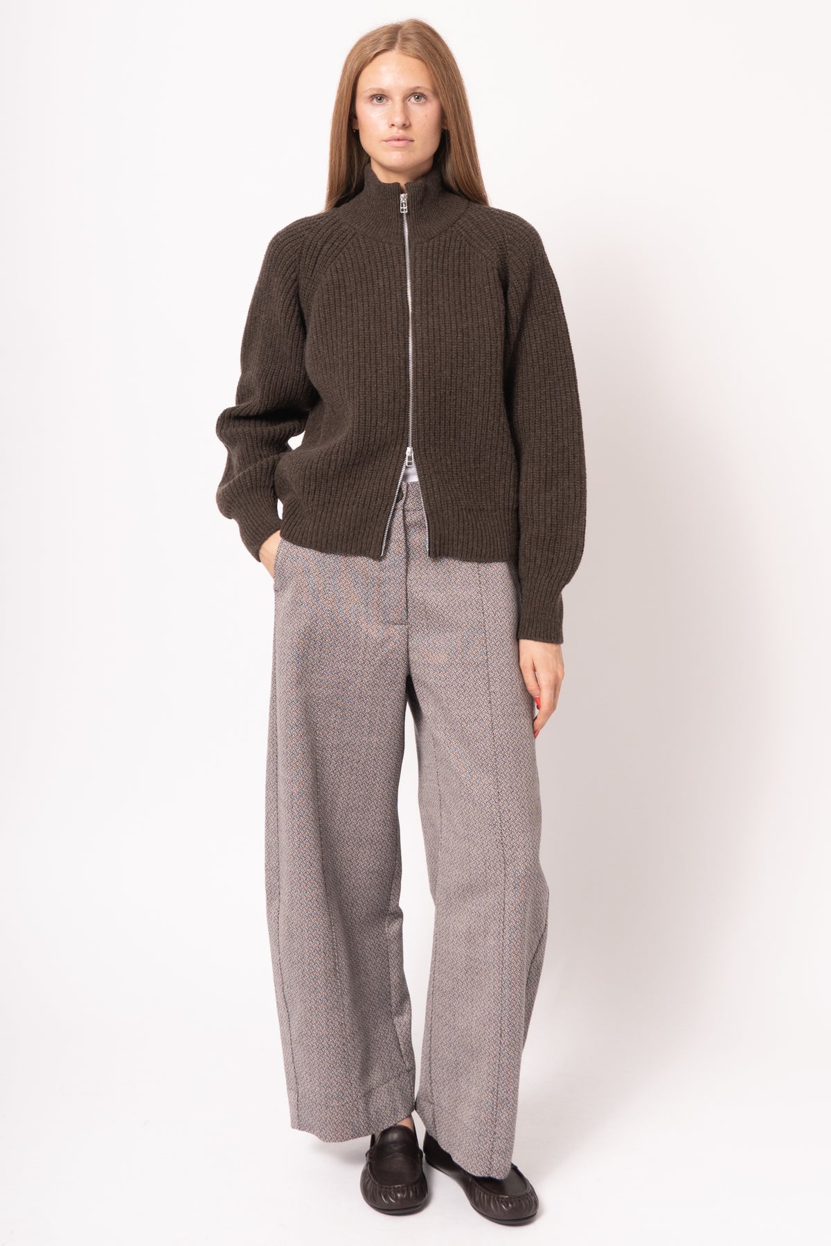 Bruno Zip Cardigan
